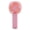 Pink, variant on Sktrjpolfis Handheld Electric Fan, 3 Speed USB Rechargeable Personal Fan for Travel Office