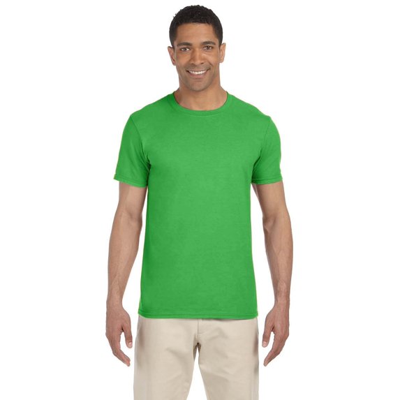 The Gildan Adult Softstyle 45 oz T-Shirt - ELECTRIC GREEN - 3XL