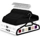 thumbnail image 1 of Colgador de ropa Utopia Home Premium Velvet, 50 unidades, color negro, 1 of 9