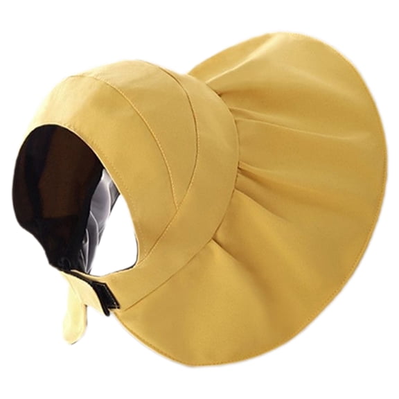 Sun Visors for Women Wide Brim Sun Hat Open Top Beach Hats UPF50 Sun Protections Foldable Sun Hats