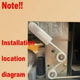 thumbnail image 5 of DD67-00039A For Sam-sung Dishwasher Rope-Door Spring Door Cable Parts (About 10 inches) SMGDMR57LFB/XAA (Note Detail !!) Compatible With Samsung Dishwasher, 5 of 5