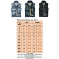 thumbnail image 2 of CVLIFE Veste à Simple Boutonnage pour Homme Gilet en Jean Vintage à Boutons Gilet en Denim de Travail Bleu Foncé TG, 2 of 8