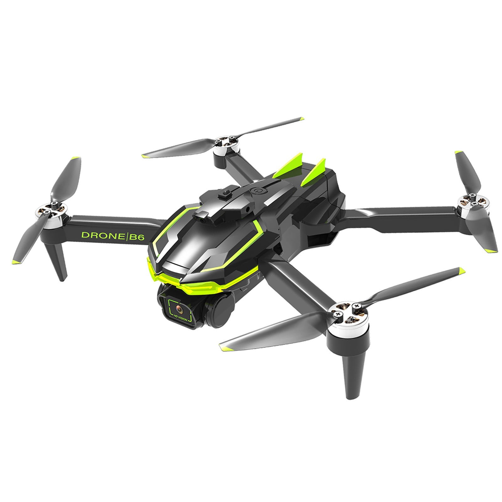ESULOMP Brushless Motor Drones with 2 Cameras Wind Resistance Headless Mode Gesture Control FPV Drone with Cool LED Light for Adults RC Drone for Beginners Quadcopter