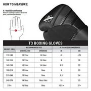 Hayabusa Adult Adjustable fit knuckle protection Premium foam, Boxing Gloves for MMA, Black/Gold