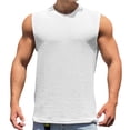 thumbnail image 3 of Mlzmgr Compression Tank Tops for Men Slim Fitted Sleeveless Crewneck Tops Workout Gym Muscular Tanks, 3 of 4