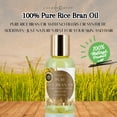 thumbnail image 2 of 100% Pure Rice Bran Oil – Cold Pressed, Nutrient-Rich Oil for Skin & Hair Care | 3 packs by LatherGreen, 2 of 6
