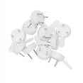 thumbnail image 2 of Paquete de 100 Colgadores de Placas,Perchas de Placa Pared de 6 Pulgadas y Paquete de 100 de Pared,Compatibles Placas Decorativas de 5 una 7 Pulgadas,Placas Antiguas y Arte, 2 of 5