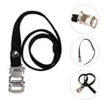 thumbnail image 1 of Minkissy 4 Pcs Adjustable Bicycle Carrying Strap Nylon with Steel Buckle Black, 1 of 7
