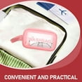 thumbnail image 4 of unbranded 3Ud Bolsas De Transparentes De Viaje Rosa Con Gran Capacidad Y Para Organizar Esenciales, 4 of 8