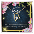 thumbnail image 4 of To My Wife En el día de su Boda Forever Necklace w Message Card, 4 of 20