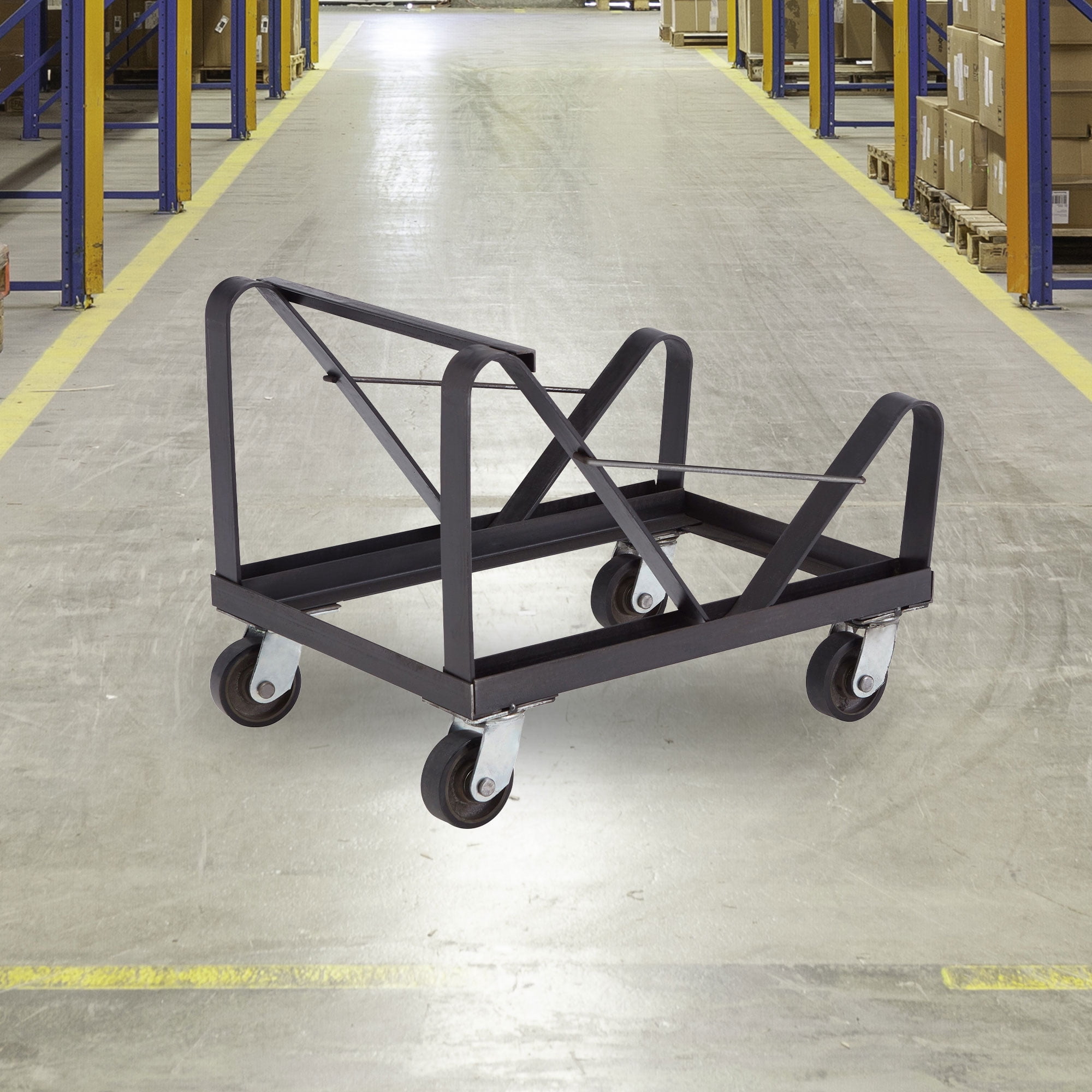 NPS Powder Coated Steel Stackable Chair Dolly for 40 8500 Series Chairs