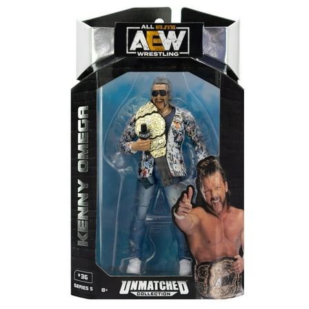 AEW Unmatched Kenny Omega - 6 inch Articulated Action Figure With Accessories