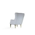 thumbnail image 2 of Lust Modern Style Chair Made with Wood in White, 2 of 5