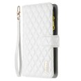 thumbnail image 2 of Nalacover for iPhone 14 Pro 6.1 inch Zipper Wallet Case with Magnetic Clasp Flip Folio Kickstand 9 Card Slots Luxury Premium PU Leather and Soft TPU Shockproof with Wrist Strap Cover.White, 2 of 10