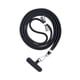 thumbnail image 2 of Cordón para teléfono universal desmontable de nailon para el cuello, sistema de sujeción de seguridad Gris oscuro, 2 of 9