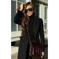 thumbnail image 6 of Patricia Nash LARI Leather Flap Crossbody Bag ~ Black MSRP $199, 6 of 6