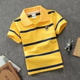 thumbnail image 2 of Gubotare Boys Golf Shirts Boys Golf Polo Shirt School Uniform Moisture Wicking Athletic Short Sleeve Active Polo Shirts Size 9-10 (B,9-10 Years), 2 of 4