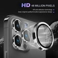 thumbnail image 5 of Hionly for 2 Pack iPhone 16 Pro Max/iPhone 16 Pro Metal Camera Lens Protector - Silver, 5 of 6