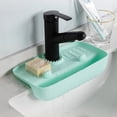 thumbnail image 6 of Faucet Splash Guard, Faucet Water Catcher Mat, Longer Sink Mat for Kitchen, Bathroom, 6 of 7