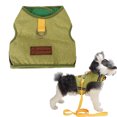 thumbnail image 1 of Pet Breathable Traction Rope Set with Harness for Dog Cat Buckle Designgreen L, 1 of 1