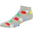 thumbnail image 2 of Sierra Socks, Men Leaf Pattern Ankle Cotton Socks (Shoe Size: 9-12,Black), 2 of 8