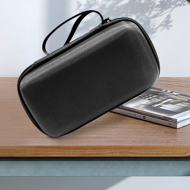 Gwong Electrónica Bolsa protectora Resistente al desgaste a prueba de polvo Bluetooth-Compatible Altavoz Bolsa de almacenamiento con correa de muñeca para Marshall-Emberton