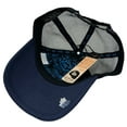 thumbnail image 4 of Von Dutch Trucker Hat Navy Blue & Black Embroidered Logo Patch Snapback Mesh Cap, 4 of 6