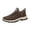 Coffee_001, variant on Men's Lightweight Outdoor Hiking Sneakers, breathable round toe with soft MD sole All-terrain traction, all-season shoes for gym and daily casual wear. Gray 8 (EU-41)