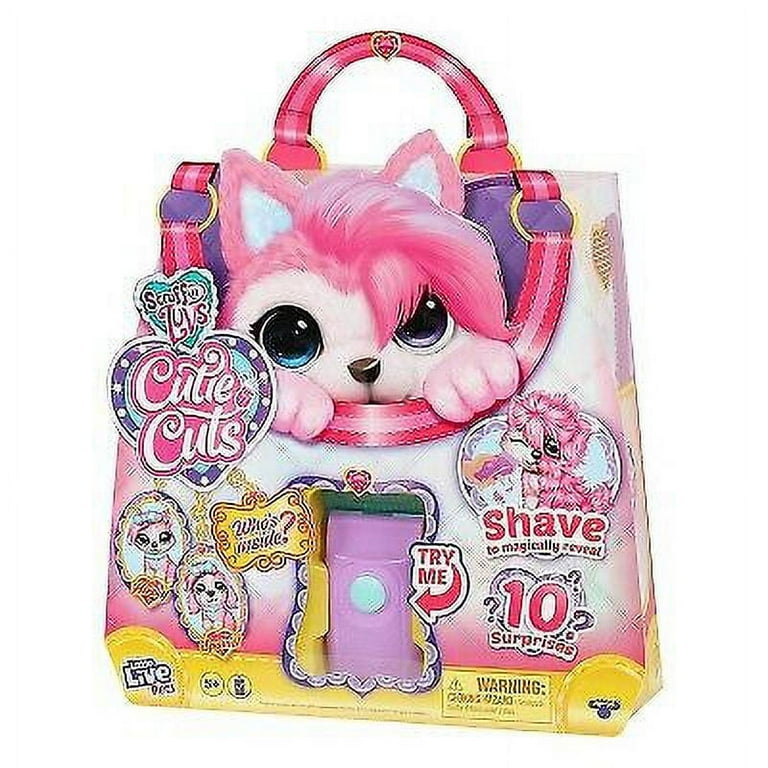 cutie Little Live Pets Scruff-a-Luvs Cutie Cuts - Plush Rescue Dog Pet