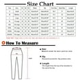 thumbnail image 3 of Women's Summer Pull-On Cropped Pants with Pockets Stretch Ankle Length Loose Fit Trousers Solid Palazzo Wide Leg Pants Red XXXL, 3 of 6
