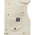 thumbnail image 3 of Modern Moments by Gerber Baby Neutral Organic Tank Top With Pocket, Sizes 0/3 Months - 24 Months, 3 of 8