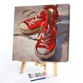 thumbnail image 2 of Cuadros Decorativos Kit de pintura al óleo de botas rojas por números pintura acrílica DIY sobre lienzo arte sin marco Likrtyny embutido en tela, 2 of 9