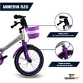 thumbnail image 2 of Bicicleta Infantil Rodada 20 Para Niña Terrafit Minerva Violeta, 2 of 5