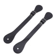 thumbnail image 1 of M Buder Par de Correas de Espuelas de Cuero Sintético Premium Ajustables 22 cm / 8.66 pulgadas Soporte para Vaqueros Ecuestre y Deportes al Aire Libre - Negro, 1 of 9