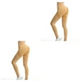 thumbnail image 3 of Qarigey Pantalones de Yoga elásticos de cintura alta para correr para mujer, pantalones deportivos deportivos para niñas, mallas, pantalones Type7 NO7, 3 of 6