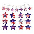 thumbnail image 3 of 12 Pcs Patriotic Star Cutouts 4th of July Paper Star Cutouts Independence Day Stars Accents for Memorial Day DIY Bulletin Board Star Cutouts for Kids Patriotic Theme Party Decor, 3 of 7