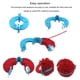thumbnail image 3 of Herramientas de bolas de plástico Bolas de mano Kits de tejedor Herramienta de telar para tejer Bufanda Decoraciones Suministros de costura Color al azar 4 piezas Guardurnaity HA009159-00, 3 of 6