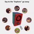 thumbnail image 4 of Solar-Powered Motion Sensor Alarm with LED Strobe and Recording Function for Outdoor Security, 4 of 8
