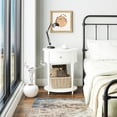 thumbnail image 2 of Ameriwood™ Home Aurora End Table, 26"H x 21-5/8"W x 17-5/8"D, White, 2 of 9