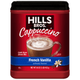 thumbnail image 6 of Hills Bros. French Vanilla Cappuccino Instant Coffee Mix, 16 Ounce Canister, 6 of 11