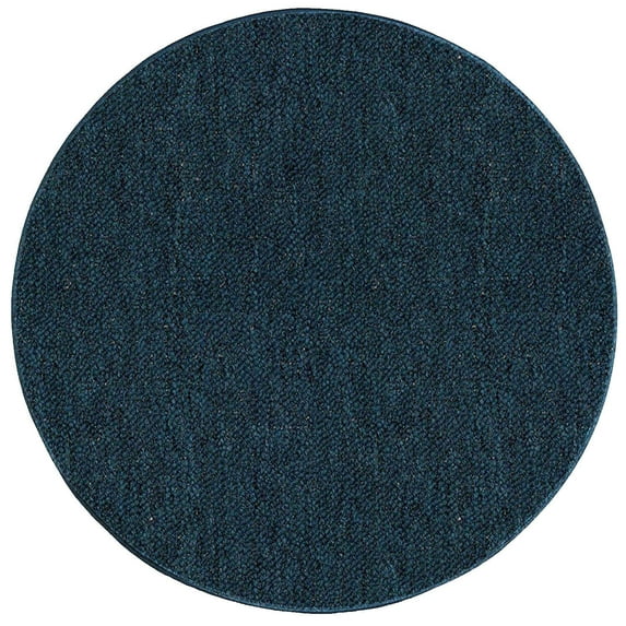 Saturn Collection Pet Friendly Indoor Outdoor Area Rug Teal - 10' Round