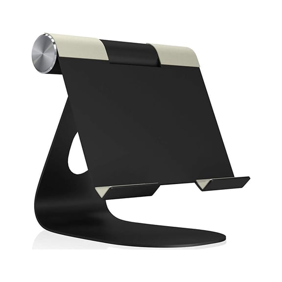 TechMatte Aluminum Adjustable Stand for Nintendo Switch Tablets - Black