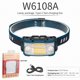 thumbnail image 2 of Linterna portátil de 1800 mAh con reflector de camping de carga tipo C (azul W6108A), 2 of 2