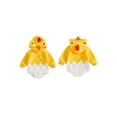 thumbnail image 2 of RUINIXCW Newborn Baby Girl Boy Chick Costume Infant Halloween Easter Outfit Spring Fall Winter Clothes Chicken Romper Long Sleeve Hooded Jumpsuit, 2 of 10