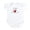 Cloud White, variant on - Nonni's Love Bug Ladybug Infant Bodysuit - Baby Light Bodysuit, Size Newborn - 24 Months