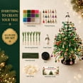 thumbnail image 4 of DIY Beaded Christmas Tree Kit 3D Crystal Bead Pearl Holiday Craft, Christmas Autumn Winter & Halloween Themes Handmade Kits, Warm Glow Tabletop Decor Set, Creative Sparkling Xmas Decoration, 4 of 8
