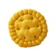 thumbnail image 2 of Cojín para asiento de sofá Kusrkot Forma de galleta amarillo, 2 of 8