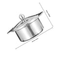 thumbnail image 2 of LITINKIMI 1Set Two-Flavor Hot Pot 24.50X20.00X9.00CM For Small Party, 2 of 8