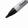thumbnail image 2 of Sharpie Permanent Markers, Chisel Tip, Black, 4 Count, 2 of 4