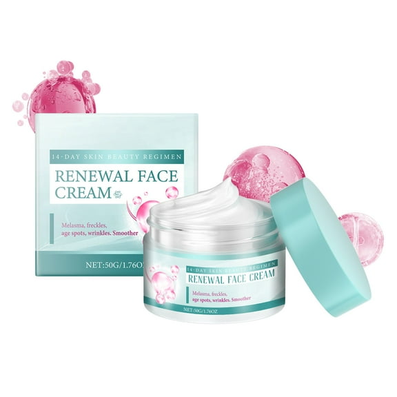Renewal Face Cream, Anti-wrinkle Face Cream, Dark Spots Cream, Moisturizing & Thinning Fine Lines Nourishing Face Cream For All Skin Types